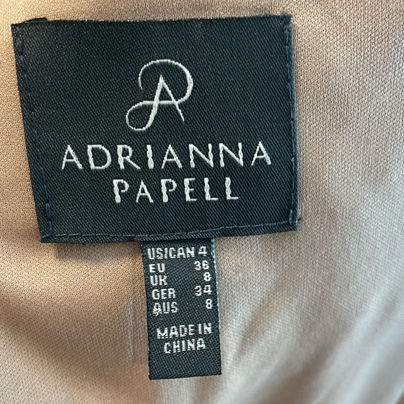 Adrianna Papell Red Lace Sheath Dress NWT - Picture 9 of 11